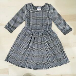 Pippa and Julie Dress Girl’s Size 10. Holiday. Black,Grey,Gold.